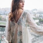 Pooja Hegde Instagram – Pondering before going LIVE.. 🧚🏼