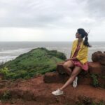 Pooja Hegde Instagram – Dil Chahta Hain….❤️ Chapora Fort, Goa, India