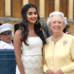 Pooja Hegde Instagram - When you meet the Queen and the rest of the Royal Family... well #kindof..🤣🤣 #londondiaries #housefull4 #royalfamily #hightea