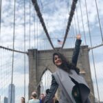 Pooja Hegde Instagram - 😍😆 #brooklynbridge #love #nyc #gypsielife #happysoul Brooklyn Bridge