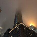 Pooja Hegde Instagram - When Manhattan disappears into the fog 😍 #magical #likeaperiodmovie #foggyday #nyc #gypsylife