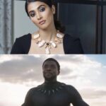 Pooja Hegde Instagram – Somebody sent me this as a joke but I’m taking it as a serious compliment 😂 Incase @marvelstudios decides to make a female version of Black Panther,look no further! Hahaha ❤️😂 #BlackPanther #allready #Wakanda #marvel @marvel