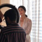 Pooja Hegde Instagram – Behind the scenes..Lakme Fashion Week 2018 @ridhimehraofficial ❤️ #lakmefashionweek2018 #dreamy