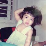 Pooja Hegde Instagram - Throwback to the time when I was crying for my mother to pick me up,but instead she thought it was nicer to click a pic of me crying first😶😕 #parenting101fail #cryingbutaposer #majorthrowback #toddler