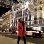 Pooja Hegde Instagram – Bringing some colour to Winter-y London on the first day of the year..Here’s to believing in our dreams and ourselves,and making them a reality this year🍻 #happynewyear #2018goals #bubblegum #poojaukvacay #icaniwillimust London, United Kingdom