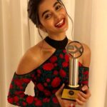 Pooja Hegde Instagram - This one is for all my wonderful fans and fan clubs..”Viral Celeb of the year” by @exhibitmagazine...your love and excitement for everything i do is what’s growing my social media following faster😘 Thank u 🙏🏻 #bestfans #gratitude #nofilterneeded #flashingmybroadsmile