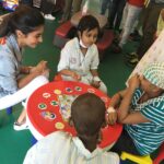 Pooja Hegde Instagram – “If you’re hurting you need to help somebody else ease their hurt.If You’re in pain,help somebody else’s pain”-Oprah Winfrey 
Spent time with these RESILIENT children who bravely fight the fight against cancer everyday.Warriors in every way.So much love and light coming their way ❤️❤️