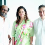 Pooja Kumar Instagram - Im lucky and so is the rest of the Indian film industry to be learning from these two legends! It’s truly a remarkable accomplishment to be working for so long and still going strong! Perseverance is the name of the game! #rajnikant and @ikamalhaasan #ulaganayagan #tamilcinema #telugucinema #films #worldcinema #movies #chennai
