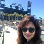 Pooja Kumar Instagram – #sanfrancisco #baseball 🏟 and it’s right by the water!! So pretty!!