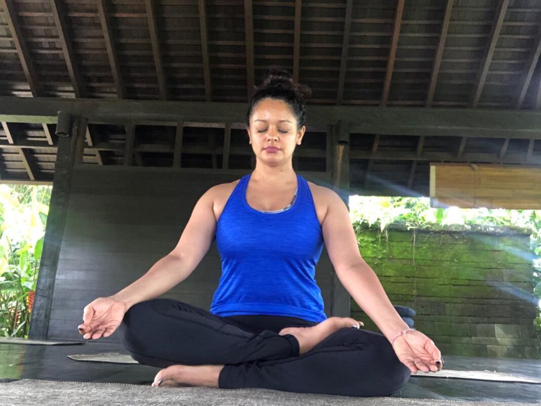 Pooja Kumar Instagram - #internationalyogaday the best way to combine mind, body, and soul together. #yoga #actress #healthy #tamil #indonesia #bali #relaxation #rejuvenation