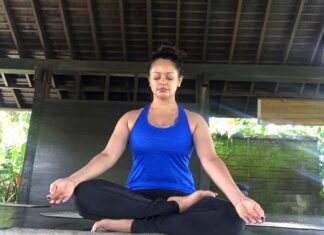 Pooja Kumar Instagram - #internationalyogaday the best way to combine mind, body, and soul together. #yoga #actress #healthy #tamil #indonesia #bali #relaxation #rejuvenation