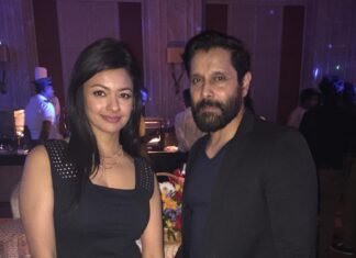 Pooja Kumar Instagram - A very #hbd to @chiyaan.official Here is wishing a lifetime of happiness to one of the most humble and caring people I know!! #hbd super star!! 🎊🎂🎂🍰🧁🍦