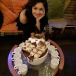 Pooja Kumar Instagram - Do you think I drank this whole bowl of hot chocolate? #yummy #foodie #hotchocolate #freezing #nyc