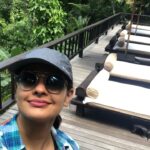Pooja Kumar Instagram - Day 2 in #Bali in the jungle! #fitness #planetfitness #detox #naturalwater #traveldiaries #actress #tamilcinema