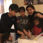 Pooja Kumar Instagram - #happythanksgiving #shenanigans in #nyc with my nieces and nephews! So grateful to be eating #minicupcakes! Just kidding! Im so happy I got to hang out with these little ones!!