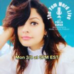 Pooja Kumar Instagram - #happyinternationalwomensday join me live in less than an hour as we discuss how important this day is to the future boss ladies of the world. @thefemword @monikavsamtani #womensupportingwomen #womenshistorymonth #womenempowerment #female #femaleartist #femaleempowerment