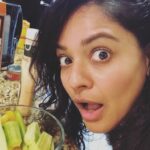 Pooja Kumar Instagram - #cucumbers are so healthy that I decided to eat three of them and compensate for the week that I didn’t eat them! Don’t try this at home. Eat a balanced diet! #healthnut #foodie #veggies