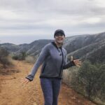 Pooja Kumar Instagram - #solsticecanyon hike #tbthursday @stevenjbellamy thank you for introducing me to one of the most beautiful places! I can’t believe I climbed this! #malibu #losangeles #fitnessmotivation