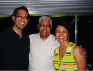 Pooja Kumar Instagram - #flashbackfriday to my brothers birthday in #Austin. This was a long time ago but I’m so #thankful for my brother and dad to be in my life.  #happythanksgivingday #grateful #siblinglove #siblings #brothers