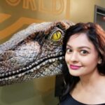 Pooja Kumar Instagram - I visited the #legacy studio and the artists here are so talented!! I was lucky to be greeted by this little one!! Do we look alike?? hollywood #movielover #makeup