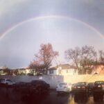 Pooja Kumar Instagram - I cant believe I saw a full rainbow! This is a sign to beautiful things coming! #rainbow #weathergirl