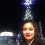 Pooja Kumar Instagram - #merryxmas for my new hairstyle! The tree is an extension of my hair for the holidays! #losangeles #hollywood