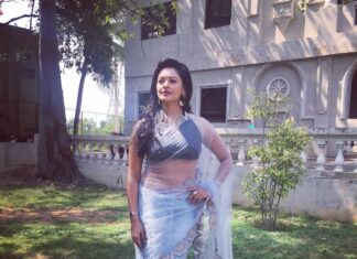 Pooja Kumar Instagram - Promoting #psvgarudavega and was on the famous show #genes !!