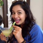 Pooja Kumar Instagram - I forgot how good cucumbers are! #happy #veggies #healthyeating