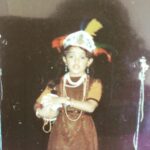 Pooja Kumar Instagram - This was my kindergarten talent show! Playing an #Indian as an #Indian . But aren't we all the same? #humanity #future #tbt