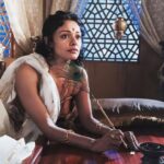 Pooja Kumar Instagram – #tbt On set as the queen #uttamavillain