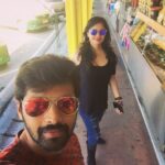 Pooja Kumar Instagram – We are having breakfast in #bangkok before we begin our shooting. With my co-star Arun figuring out what to eat!!! #hungry