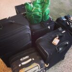 Pooja Kumar Instagram - Is this enough luggage to work in three different climates? #packing #actress #weather #clothes