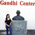 Pooja Kumar Instagram – Enjoying being in my home where my parents built this building for the community! I’m back home to help the community! #gandhicenter #homeiswheremyheartis #traveling #live #love #laugh