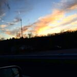 Pooja Kumar Instagram - I love sunsets... #travel #sunset #love #driving #happiness #beautiful