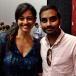 Pooja Kumar Instagram – @azizansari and I when we saw the screening of Ice Age 4