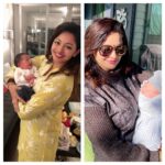 Pooja Kumar Instagram - #tbt #throwbackthursday to my nephews!!!! Kairav turns 9 months today and Aarav turns 6 months!! Mausi/Bhua loves you boys so much!!!!! 😘😘😘😘