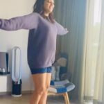 Pranitha Subhash Instagram – Random things we do in the morning 👻👻🙃