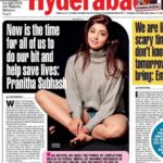 Pranitha Subhash Instagram - 🧿 Link in bio if you would like to contribute to our fund raiser 🙏🏻