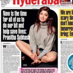 Pranitha Subhash Instagram – 🧿 Link in bio if you would like to contribute to our fund raiser 🙏🏻