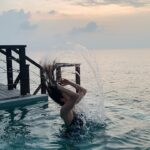 Pranitha Subhash Instagram – Of sunsets and infinite waters ..