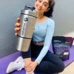 Pranitha Subhash Instagram - Proteins are the building blocks of our bodies , Being a vegetarian who’s also turned vegan now, my protein sources are very limited. But with all the sport/ workouts and yoga that I do, it’s so important to have good protein intake. I tried many other supplements and finally feel that @geneticnutritionin ‘s Vegan protein suits me the most! It’s plant based , cruelty free and gives u the much needed nutrition. So now that I’m sharing this with you, I thought I should be of some help to all of u .. Go to @geneticnutritionin , use “PRAN10” to get a 10% off ❤️ Let’s create a stronger and healthier community 🤗 Specially all you women 💪🏻👊🏻