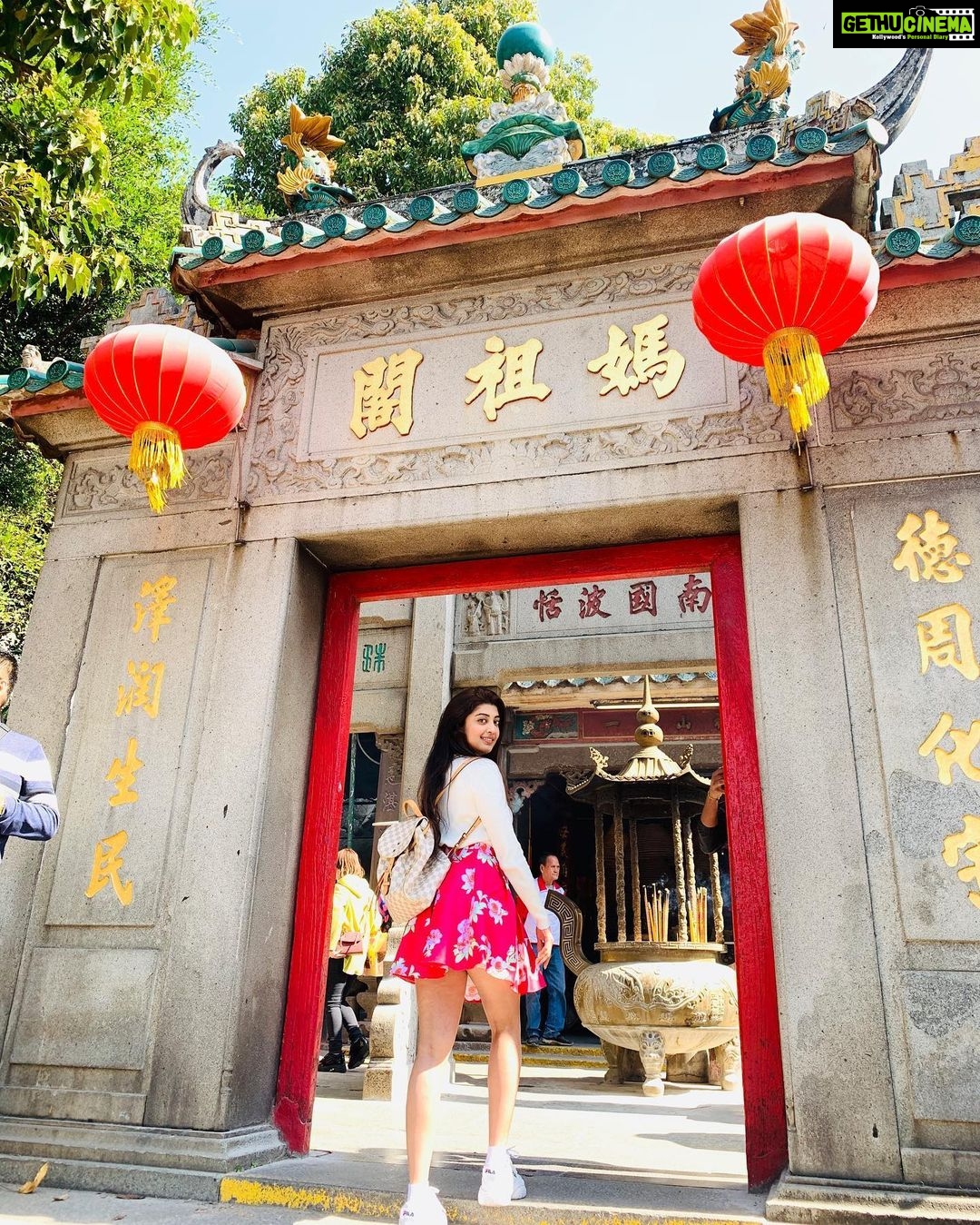 Pranitha Subhash Instagram - Can’t believe we were on Chinese land just 3 months before the pandemic .. macau
