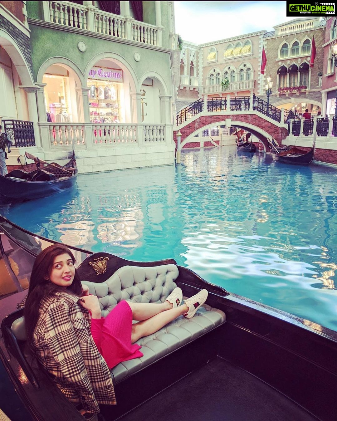 Pranitha Subhash Instagram - Throwback .. at the venetian in macau..