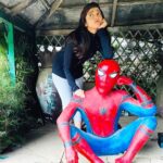 Pranitha Subhash Instagram – ‪Even SpiderMan has to Stay Home in this lockdown.. So disturbing to see what’s on the news . Every Single Citizen/ Community has to Stay home for this lockdown to work.. ‬