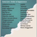 Pranitha Subhash Instagram - Insta live !