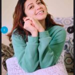 Pranitha Subhash Instagram – The best version of me is when I’m in my sweatshirt 💯🧿