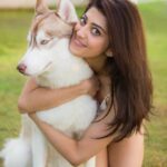 Pranitha Subhash Instagram - So it’s #LoveYourPetDay .. jk 😛😍.. I just need reasons to post pics with @blu_diaries