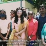 Pranitha Subhash Instagram - Vaccination drive • @pranitha_foundation