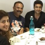 Pranitha Subhash Instagram - Happy Birthday Surya sir ! Found some of these pictures .. Major throwback to the shoot times for #tamil #masss #venkatprabhu #samuthirakani #suriya #surya sir #happybirthdaysurya #HBDsurya