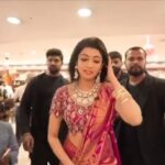 Pranitha Subhash Instagram - I enjoyed the sparkling celebration of tradition and art at the #NavrathanJewellers store in Bengaluru. A big up to the special #AkshayaTritiya collection. Absolutely loved the diamonds and the designs. Here's wishing everyone a year full of light and smiles. @navrathan1954 #CelebrateAkshayTritiya #StoreOfPureGold #Happiness #Prosperity Bangalore, India